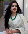 White Cotton Saree | Festive & Party Wear
