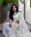 White Cotton Saree | Festive & Party Wear