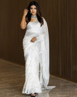 White Cotton Saree | Traditional Handloom Wear