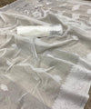 White Cotton Saree | Traditional Handloom Wear