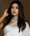 White Cotton Saree | Traditional Handloom Wear