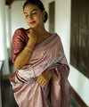White Jacquard Silk Saree | Festival & Ceremony Wear