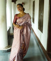 White Jacquard Silk Saree | Festival & Ceremony Wear