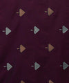 Wine Banarasi Silk Saree | Bridal & Festive Wear