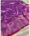 Wine Banarasi Silk Saree | Bridal & Festive Wear