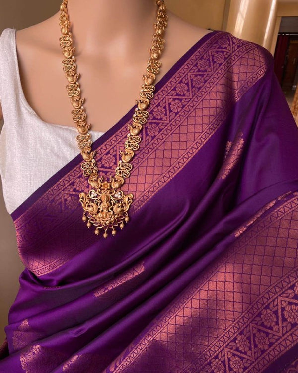 Wine Banarasi Silk Saree | Bridal & Festive Wear