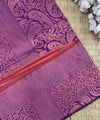 Wine Banarasi Silk Saree | Bridal & Festive Wear