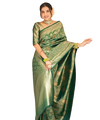 Wine Banarasi Silk Saree | Festival & Ceremony Wear
