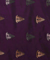 Wine Banarasi Silk Saree | Wedding & Festive Wear
