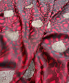 Wine Jacquard Silk Saree | Ethnic Wear for Women