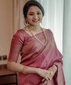 Wine Kanjivaram Silk Saree | Ethnic Wear for Women