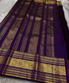 Wine Kanjivaram Silk Saree | Ethnic Wear for Women
