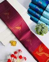 Wine Kanjivaram Silk Saree | Wedding & Festive Wear