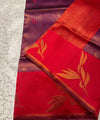Wine Kanjivaram Silk Saree | Wedding & Festive Wear