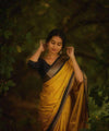 Yellow Banarasi Silk Saree | Bridal & Festive Wear