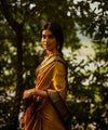 Yellow Banarasi Silk Saree | Bridal & Festive Wear