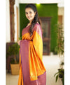 Yellow Banarasi Silk Saree | Traditional Wedding Wear