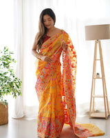 Yellow Cotton Saree | Daily & Festive Wear