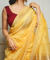 Yellow Cotton Saree | Everyday Ethnic Wear