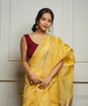Yellow Cotton Saree | Everyday Ethnic Wear