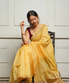 Yellow Cotton Saree | Everyday Ethnic Wear