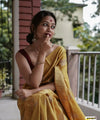 Yellow Cotton Saree | Festival & Ceremony Wear