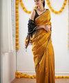 Yellow Cotton Saree | Festive & Party Wear