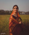 Yellow Jacquard Silk Saree | Festive & Party Wear