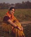 Yellow Jacquard Silk Saree | Festive & Party Wear
