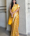 Yellow Paithani Silk Saree | Ethnic Wear for Women