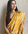 Yellow Paithani Silk Saree | Ethnic Wear for Women