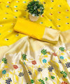 Yellow Paithani Silk Saree | Traditional Wedding Wear