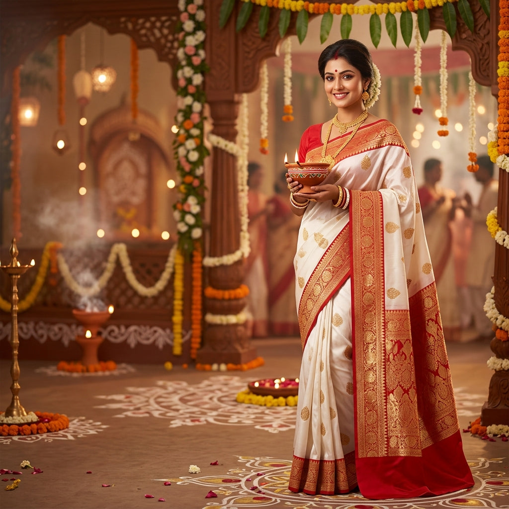 Durga Puja Special — Exclusive Saree Collection