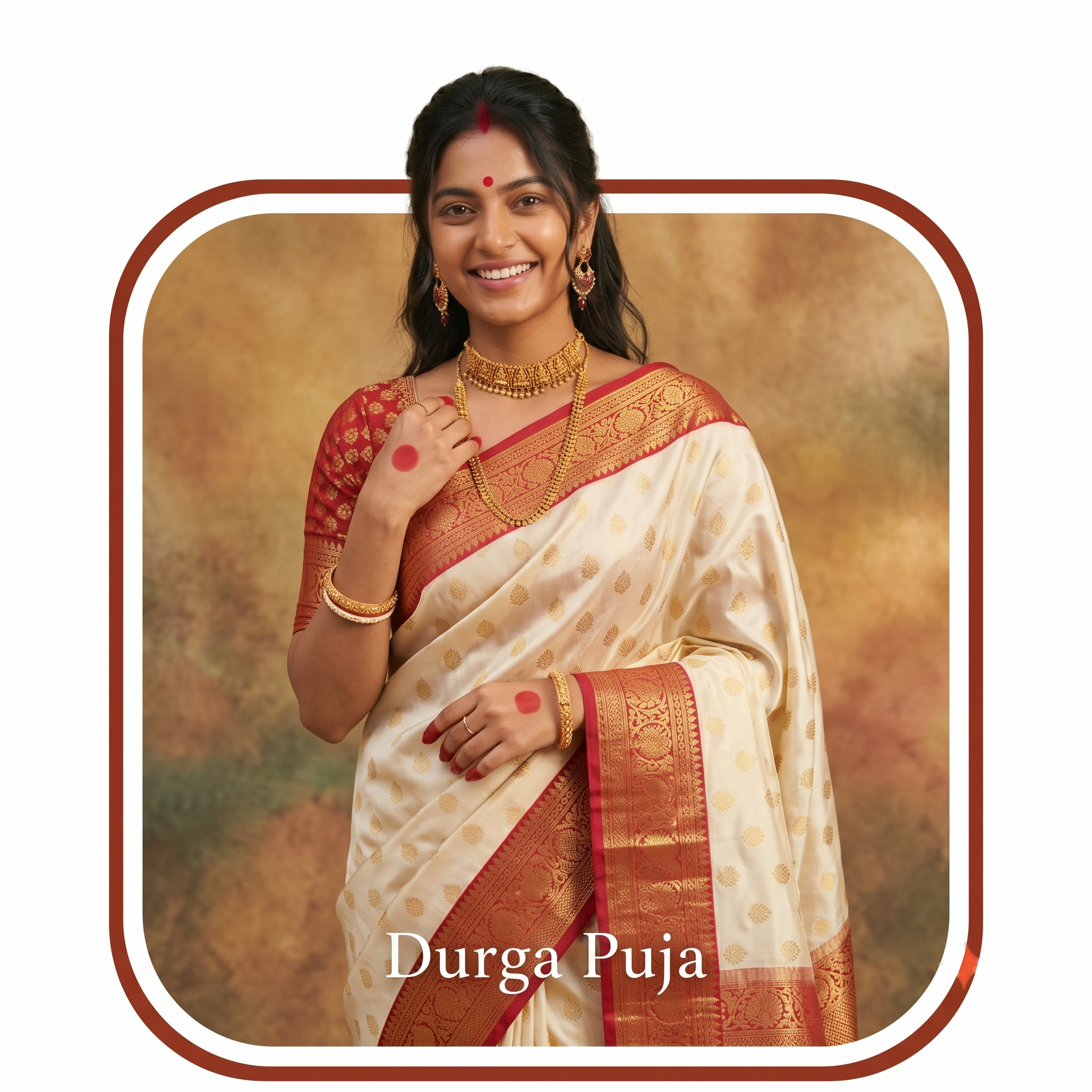 Durga Puja Saree