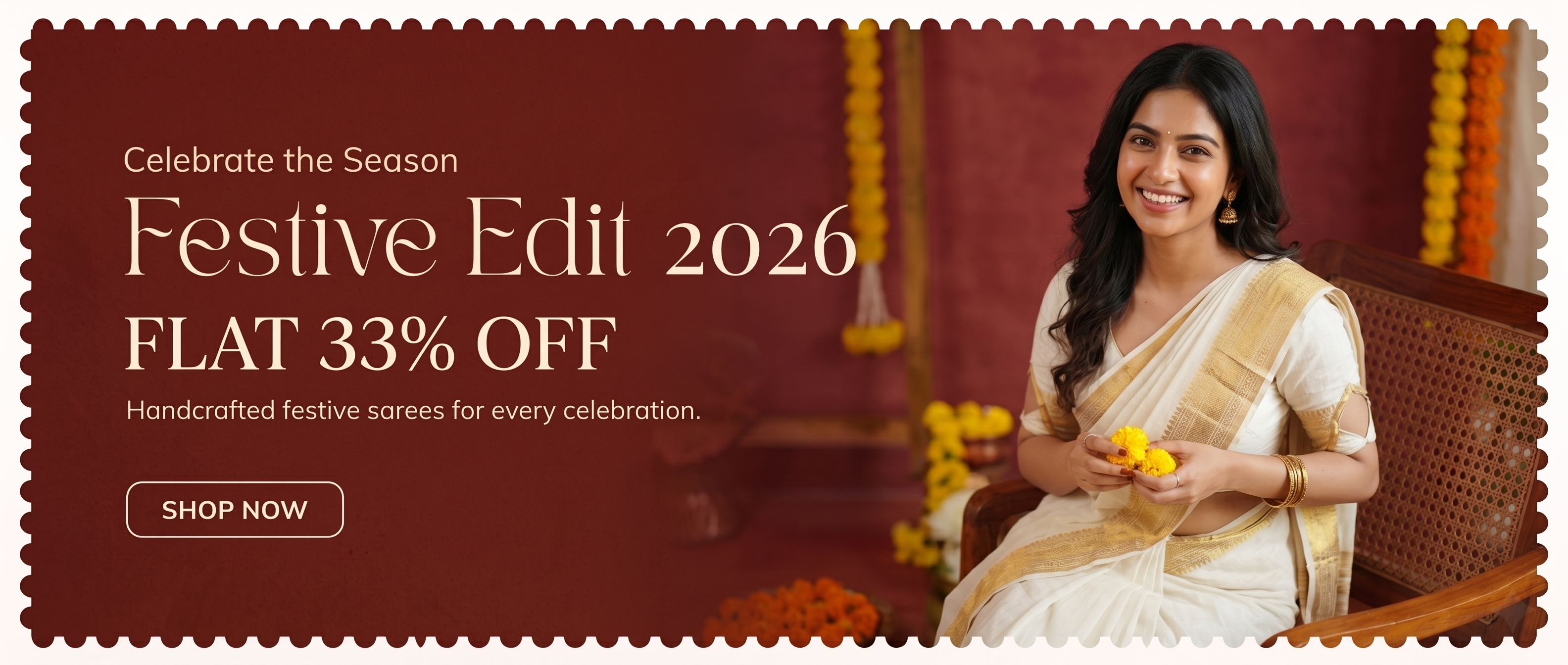 Vastradevi Festive Sale 33% Off
